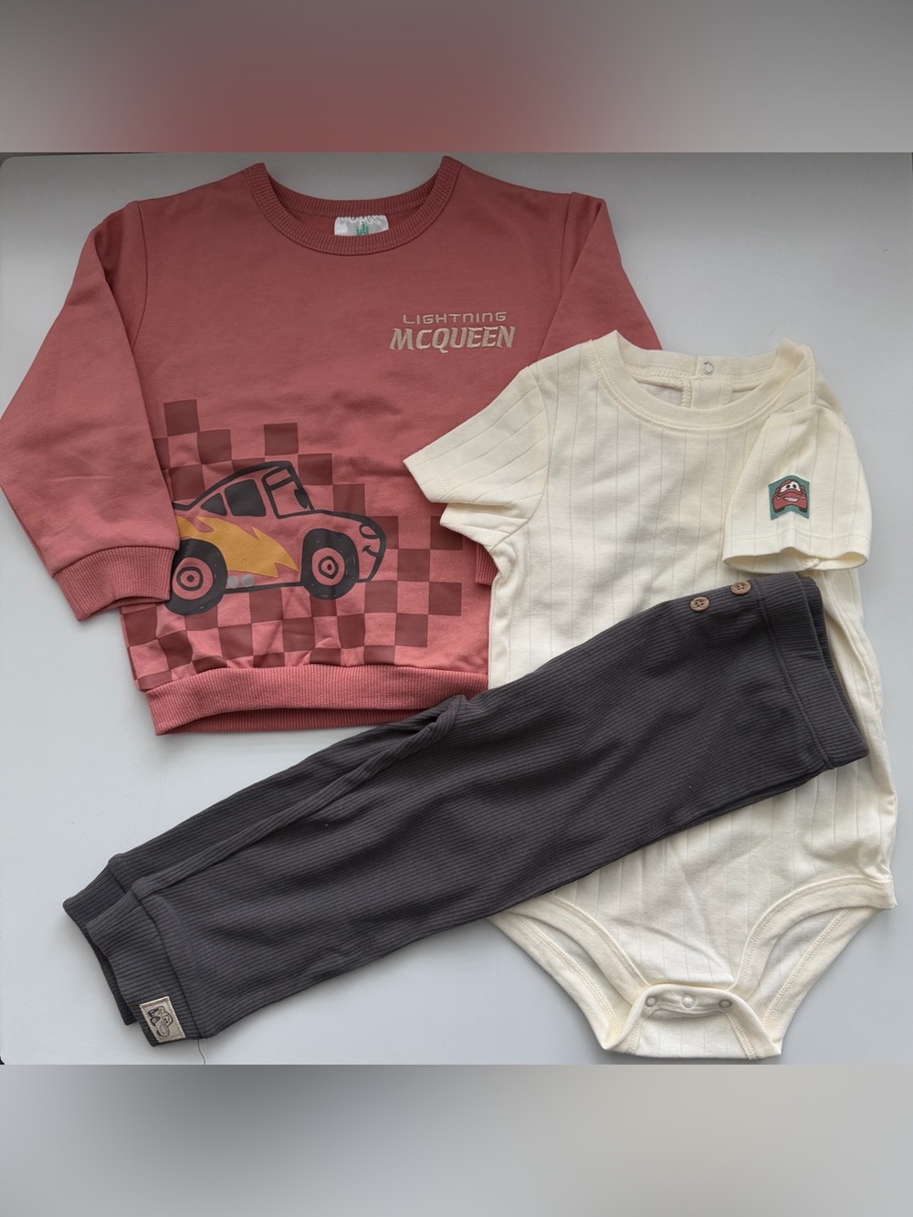 Disney Baby Lightning McQueen 3-Piece Set 18-24M